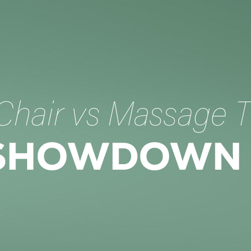 Massage Chairs vs Massage Therapy