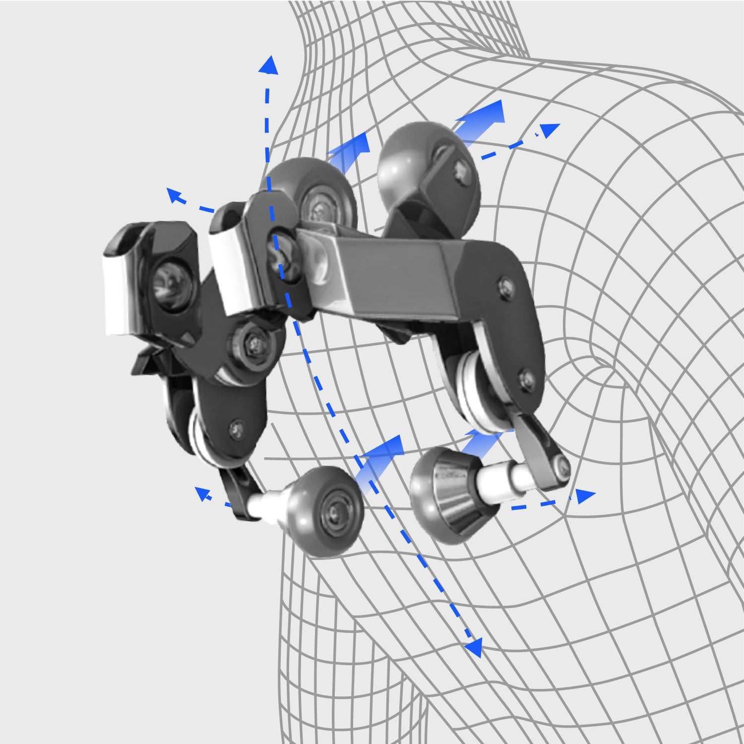 4D MASSAGE MECHANISM