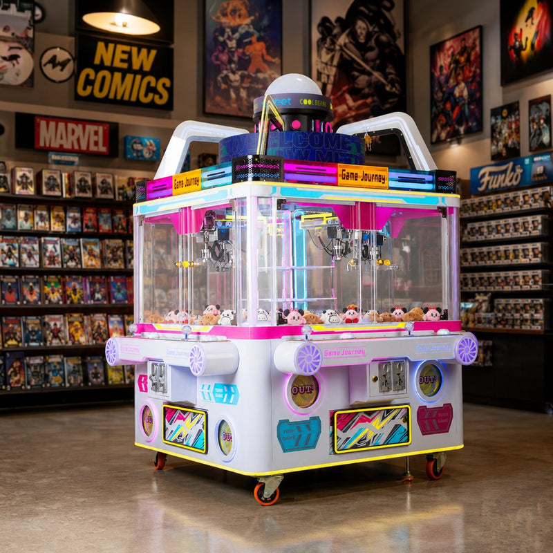 Claw Metro 8 Player Hyper Hub Island Mini Claw Machine