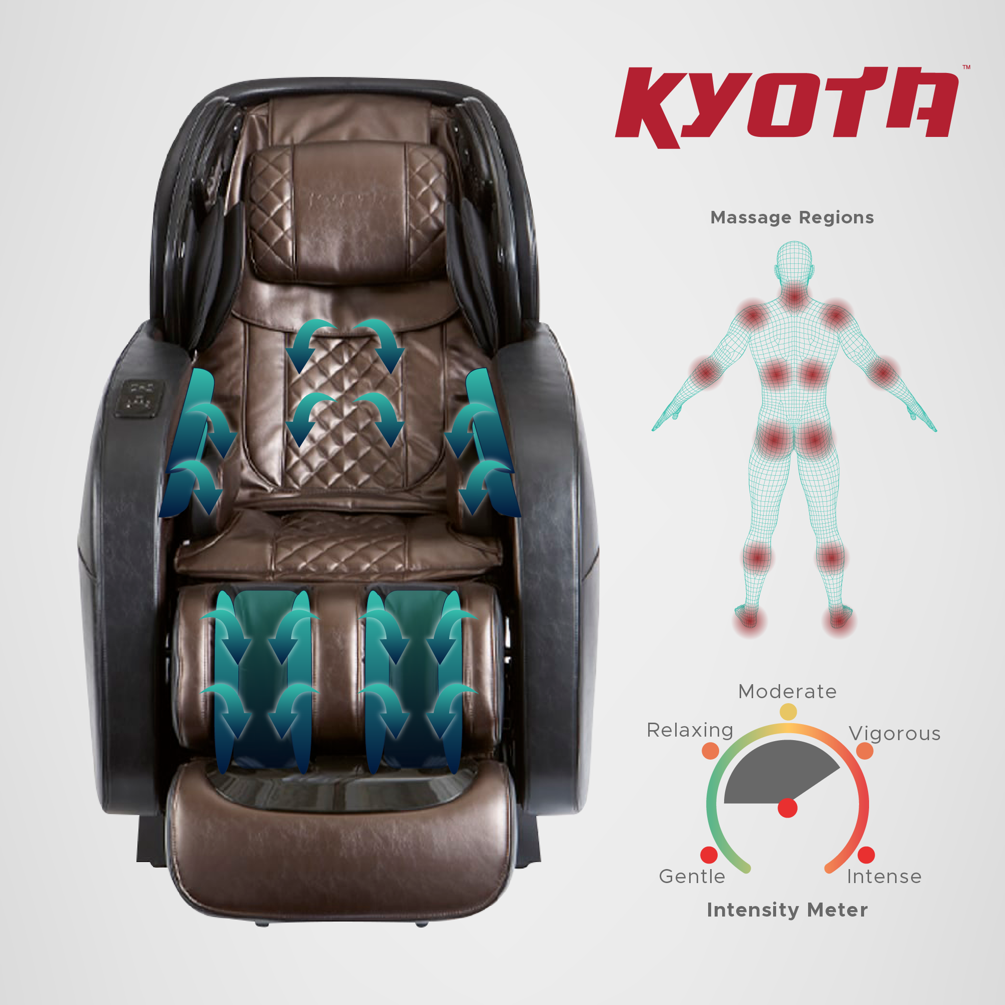 Kyota Kokoro M888 4D Massage Chair - Certified Pre-Owned