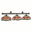 RAM Game Room 56" 3 Shade Tiffany Billiard Light