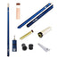 RAM Game Room Solid Metallic Blue 2 PC 58" Pool Cue