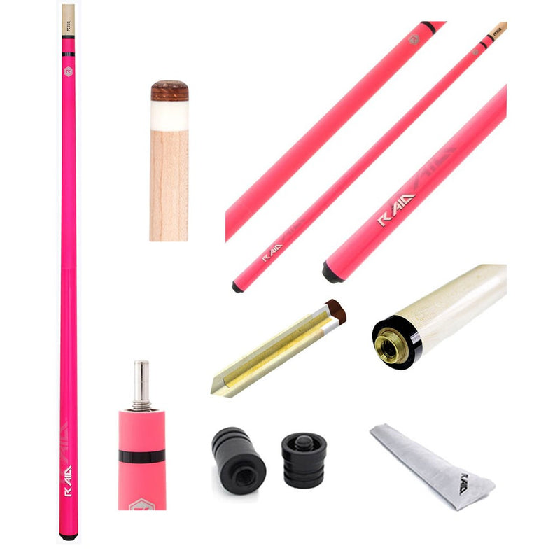 RAM Game Room Solid Hot Pink 2 PC 58" Pool Cue