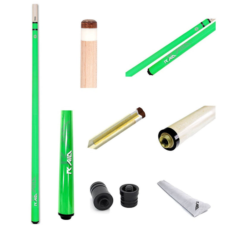 RAM Game Room Solid Hot Green 2 PC 58" Pool Cue
