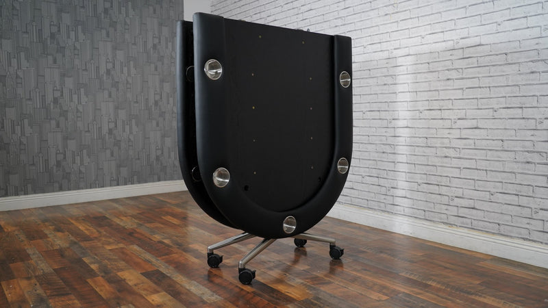 BBO Poker Tables Smart Fold Oval Poker Table