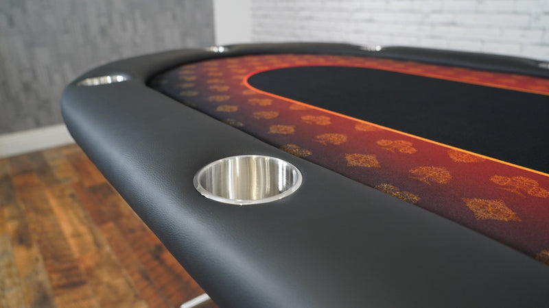 BBO Poker Tables Smart Fold Oval Poker Table