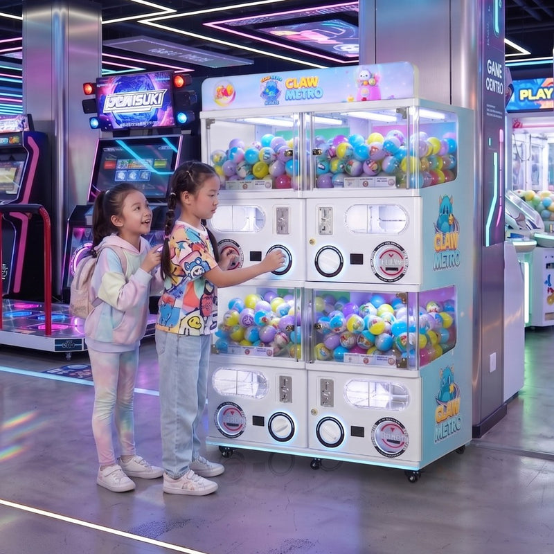 Claw Metro GashaZone 4 Player Gachapon Station