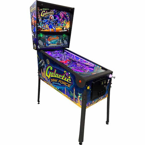 Galactic Tank Force Pinball Machine - view 2