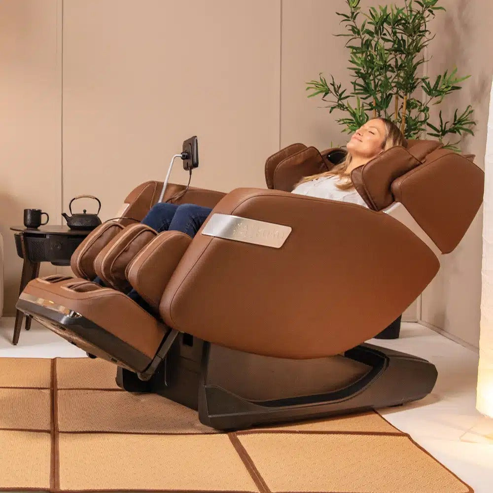 4D Massage Mechanism with Anthropoid Silicone Massage Heads and Precision Brushless Motor
