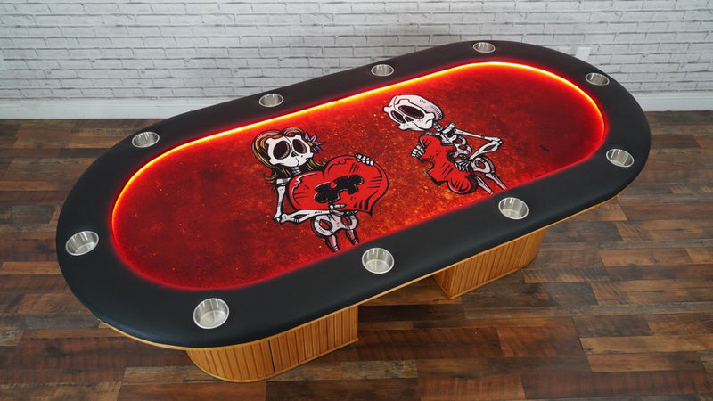 BBO Poker Tables Halo Series Miya Poker Table