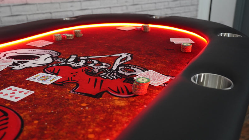BBO Poker Tables Halo Series Miya Poker Table