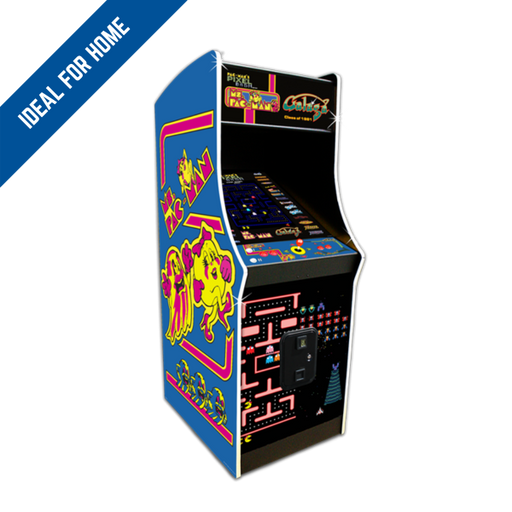Ms. Pac-Man / Galaga Pixel Bash Edition Arcade Cabinet - main view
