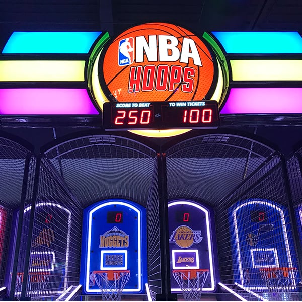 NBA Hoops Basketball Arcade Game - view 3