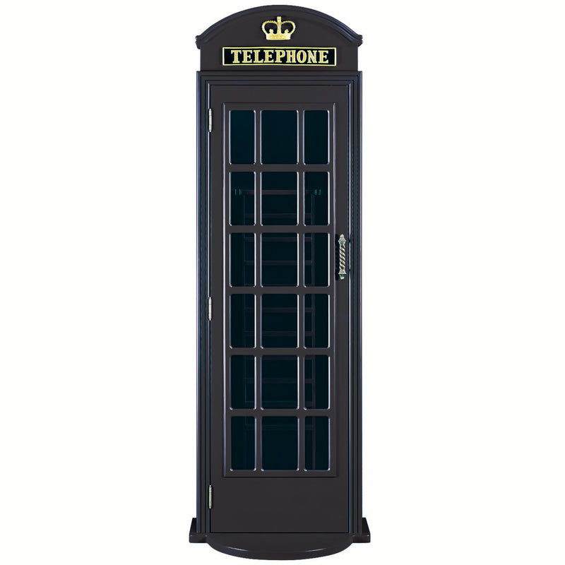 RAM Game Room Old English Telephone Booth Cue Holder