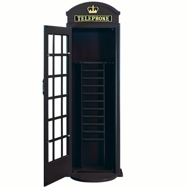 RAM Game Room Old English Telephone Booth Cue Holder