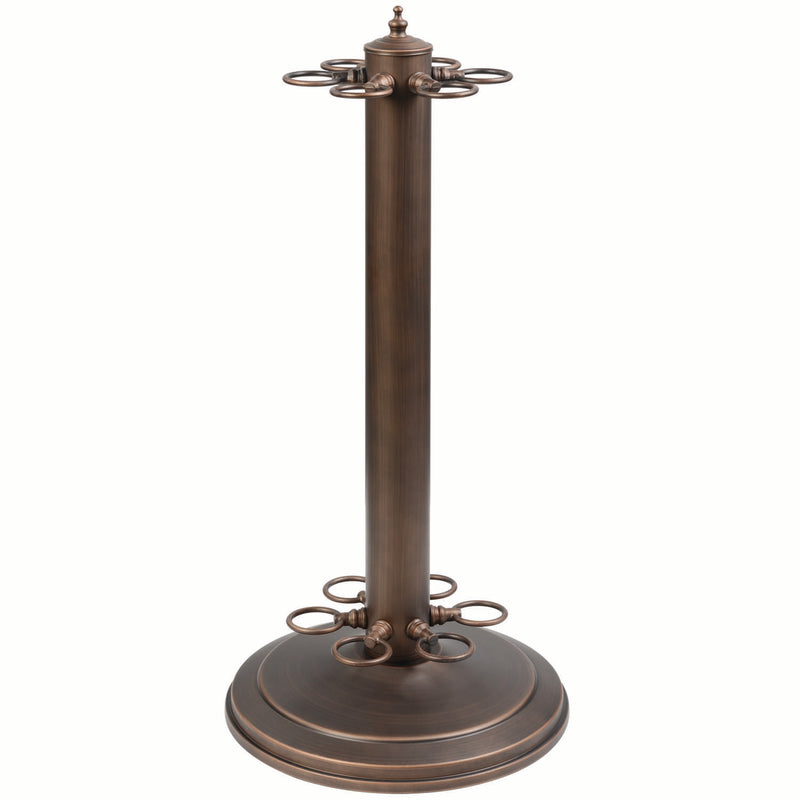 RAM Game Room Metal 24"H Pool Cue Holder-Matte BLK