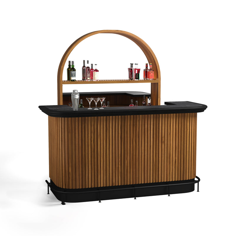 RAM Game Room Prohibition Series 84" Cocktail Bar