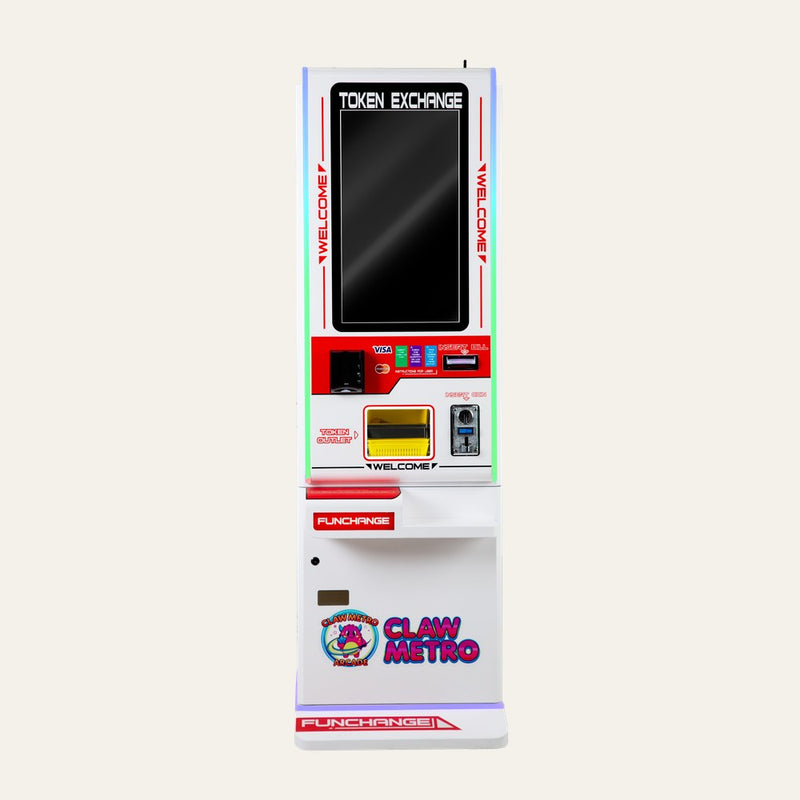 Claw Metro PlayPort Token Exchanger Machine