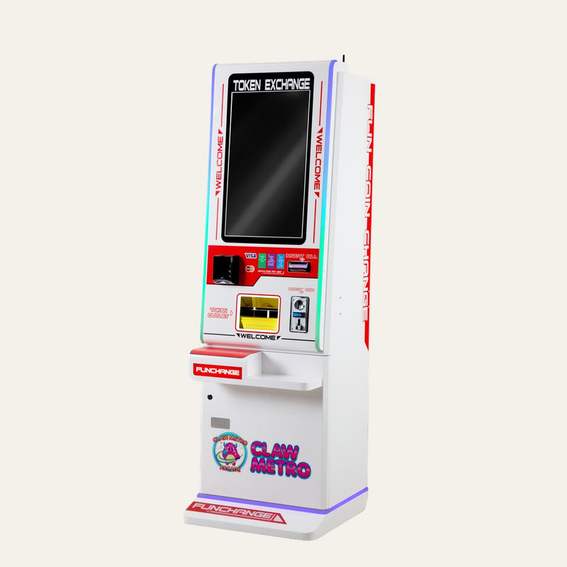 Claw Metro PlayPort Token Exchanger Machine
