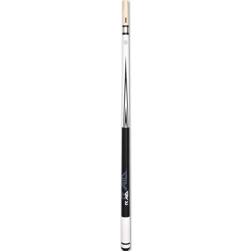 RAM Game Room Pearl White W Black Point 2 PC 58" Pool Cue