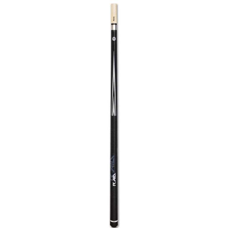 RAM Game Room Black W Silver Point 2 PC 58" Pool Cue