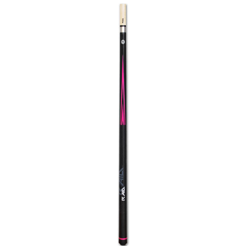 RAM Game Room Black W Flourescent Pink Point2 PC 58" Pool Cue
