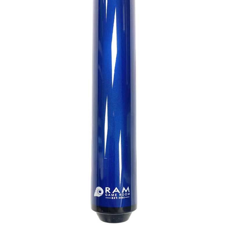 RAM Game Room Solid Metallic Blue 2 PC 58" Pool Cue