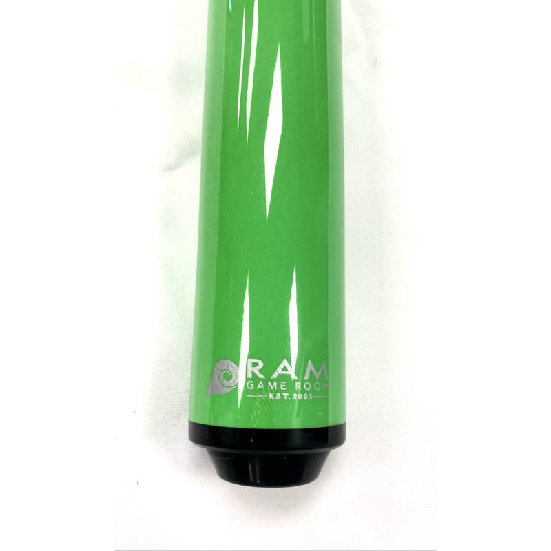 RAM Game Room Solid Hot Green 2 PC 58" Pool Cue