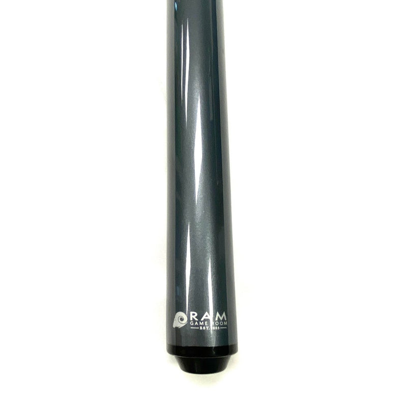 RAM Game Room Solid Metallic Grey 2 PC 58" Pool Cue