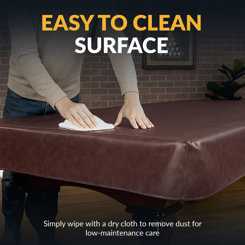 Hathaway 8-ft Billiard Table Cover - Fitted - Brown — image 6