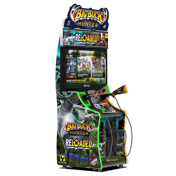 Big Buck Hunter Reloaded Arcade Game - main view