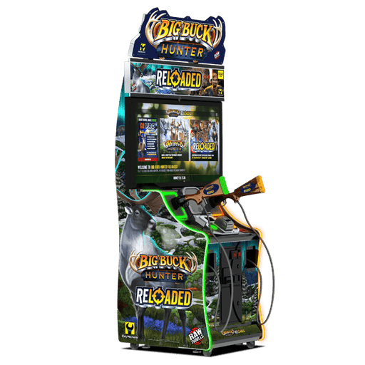 Big Buck Hunter Reloaded Arcade Game - main view