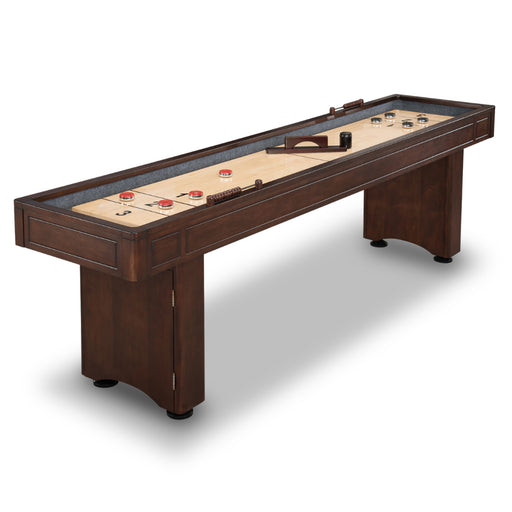 Hathaway Austin 9-ft Shuffleboard Table - Mahogany Finish — image 1