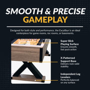 Hathaway Excalibur 9-ft Shuffleboard Table - Driftwood Finish — image 3