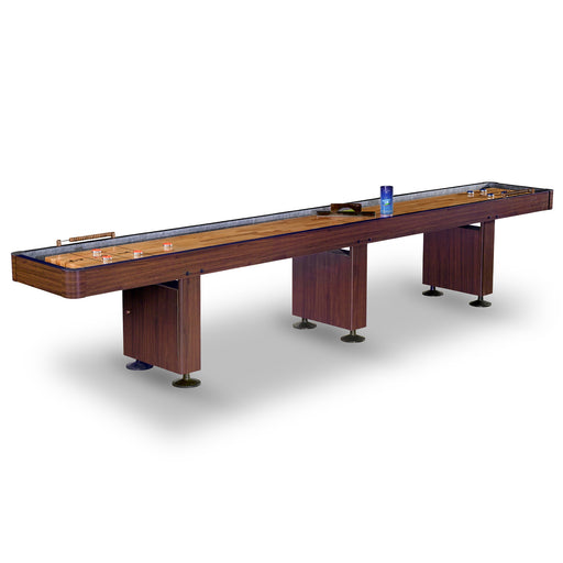 Hathaway Challenger 14-ft Shuffleboard Table - Walnut Finish — image 1