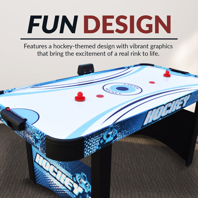 Hathaway Enforcer 66" Air Hockey Table with LED Scoring — image 8