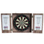 Hathaway Winchester Bristle Dartboard and Cabinet Set - Driftwood Finish — image 1