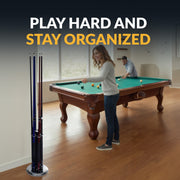 Hathaway Westmont 25-in Billiard Cue Stand - Black — image 5