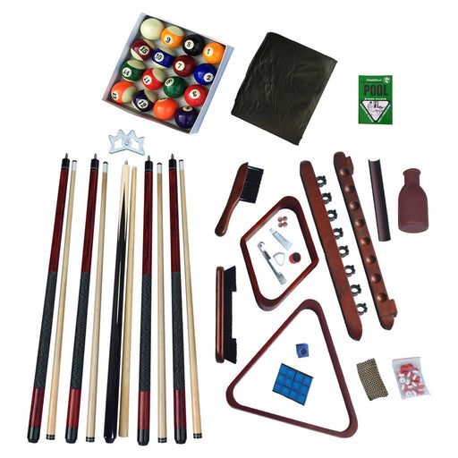 Hathaway Deluxe Billiards Accessory Kit - Mahogany Finish — image 1