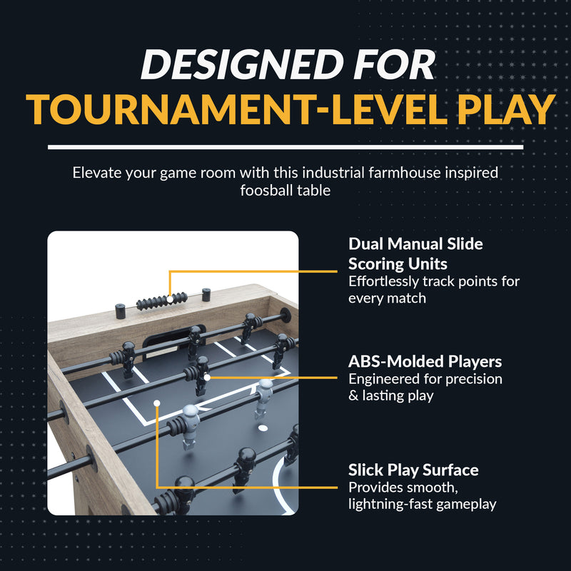 Braxton 55-in Foosball Table — image 4