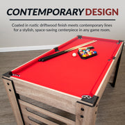 Madison 54-in Foosball 6-in-1 Multi-Game Table — image 8