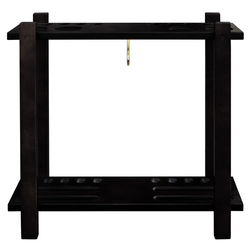 Hathaway Classic 28-in Floor Billiard Cue Rack - Black Finish — image 1