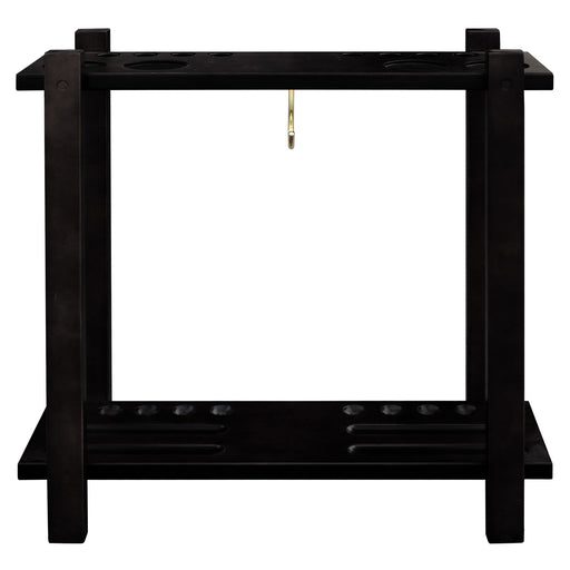 Hathaway Classic 28-in Floor Billiard Cue Rack - Black Finish — image 1
