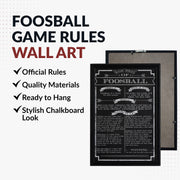 Foosball Game Rules Wall Art — image 4