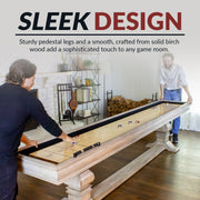 Hathaway Montecito 12-ft Shuffleboard Table - Driftwood Finish — image 8