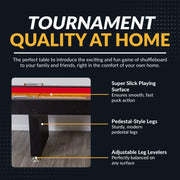Hathaway Avenger 9-ft Shuffleboard Table - Black Finish — image 3