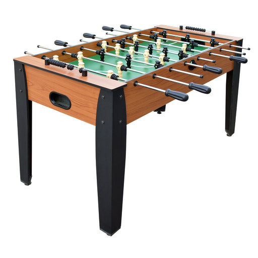 Hurricane 54-Inch Foosball Table with Light Cherry Finish, Analog Scoring and Accessories — image 1
