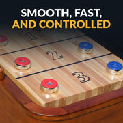 Hathaway Shuffleboard Pucks with Case - Set of 8 — image 8