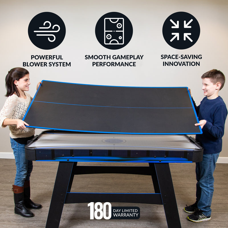 Hathaway Bandit 60" Air Hockey Table with Table Tennis Top — image 5