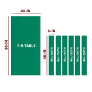 Championship Saturn II Billiard Cloth Pool Table Felt - 7-ft - Green — image 2